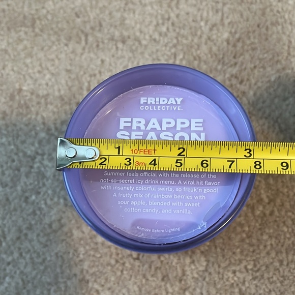 Yankee Candle Friday Collective Frappe Season Single Wick Scented Candle - Picture 3 of 6